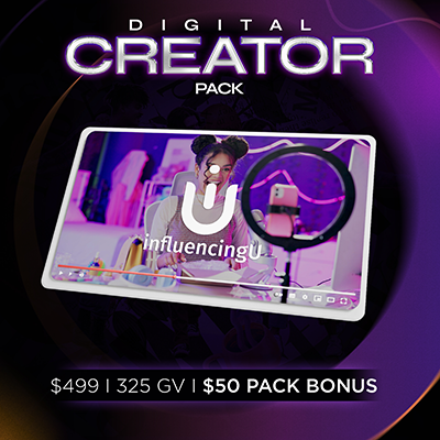 influencingU Digital Creator Pack